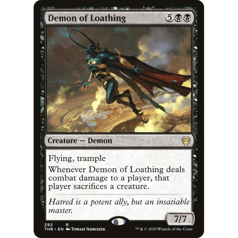 Demon of Loathing (THB-292) - Theros Beyond Death