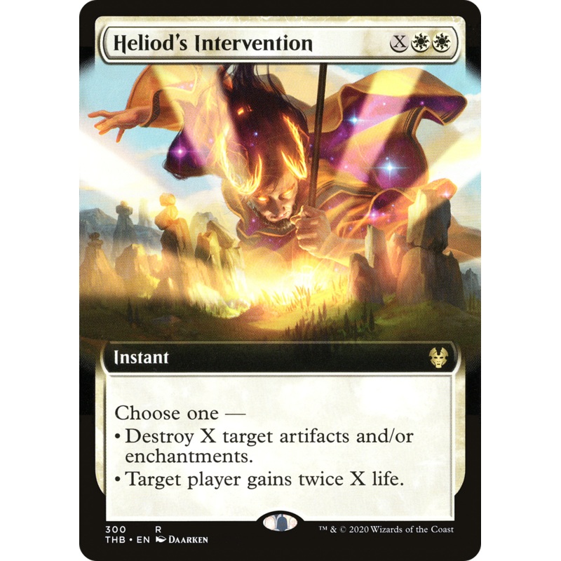 Heliod's Intervention (THB-300) - Theros Beyond Death: (Extended Art) Foil