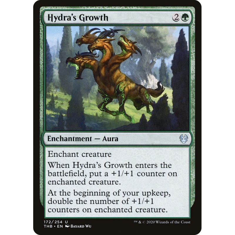 Hydra's Growth (THB-172) - Theros Beyond Death Foil