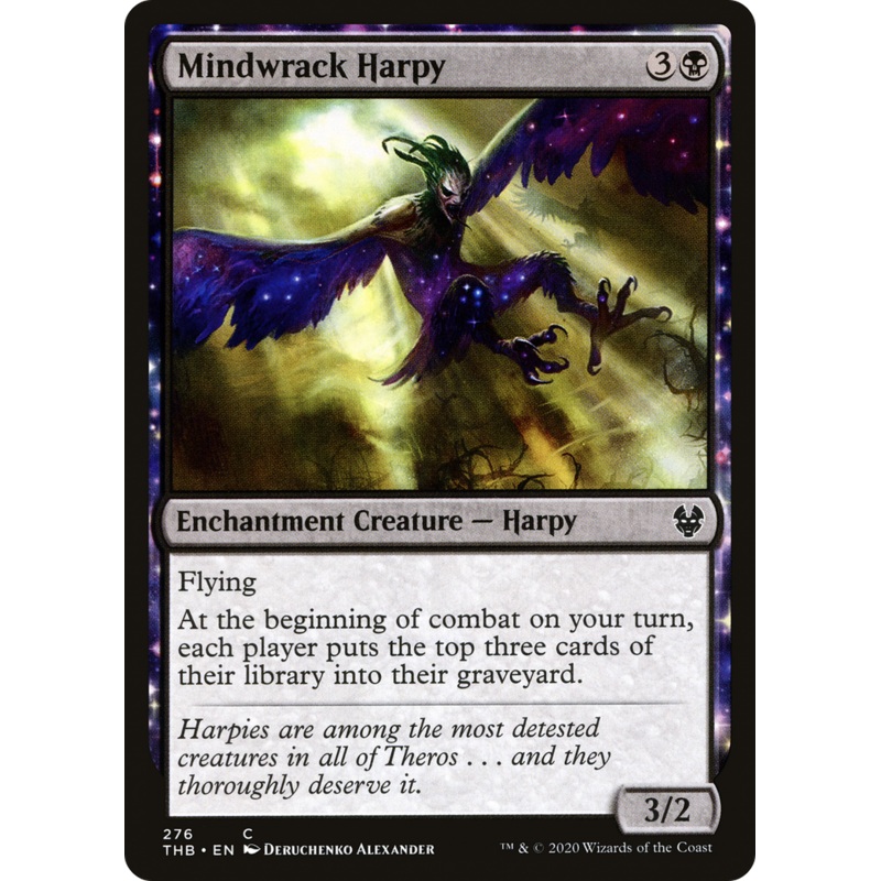 Mindwrack Harpy (THB-276) - Theros Beyond Death: (enchantment)