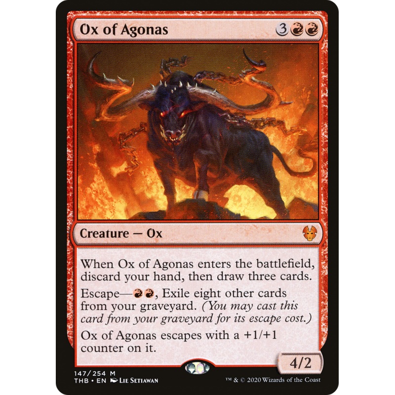 Ox of Agonas (THB-147) - Theros Beyond Death Foil