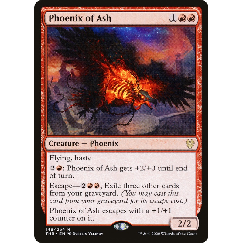 Phoenix of Ash (THB-148) - Theros Beyond Death Foil