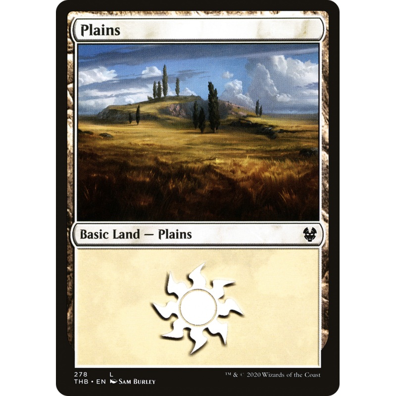 Plains (THB-278) - Theros Beyond Death Foil
