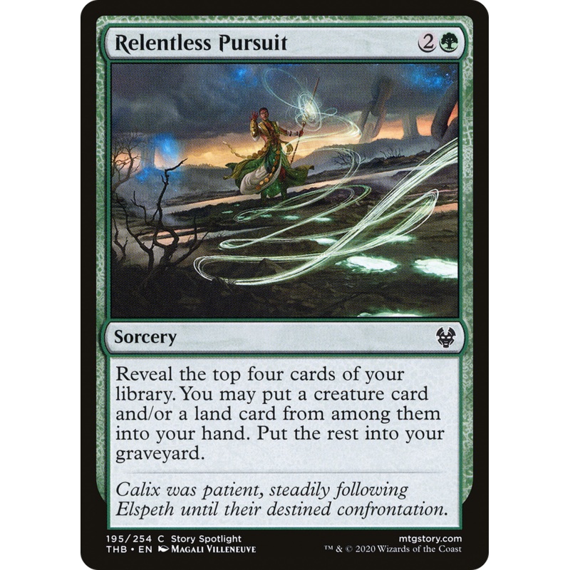 Relentless Pursuit (THB-195) - Theros Beyond Death
