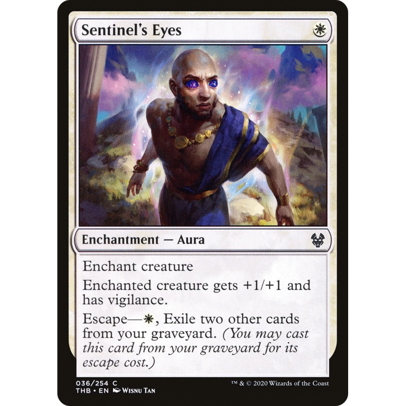 Sentinel's Eyes (THB-036) - Theros Beyond Death Foil