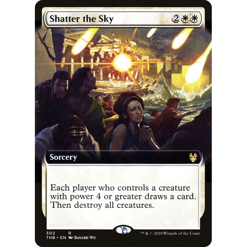 Shatter the Sky (THB-302) - Theros Beyond Death: (Extended Art) Foil