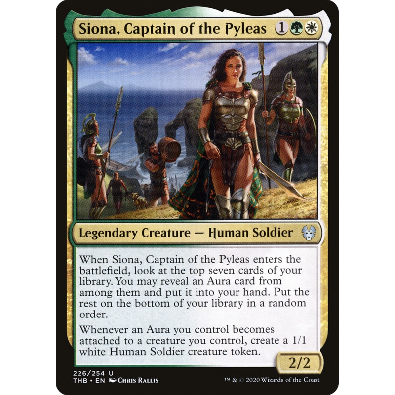 Siona, Captain of the Pyleas (THB-226) - Theros Beyond Death