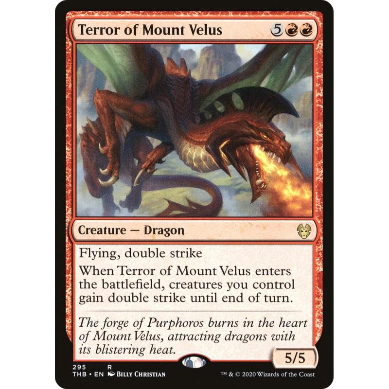 Terror of Mount Velus (THB-295) - Theros Beyond Death
