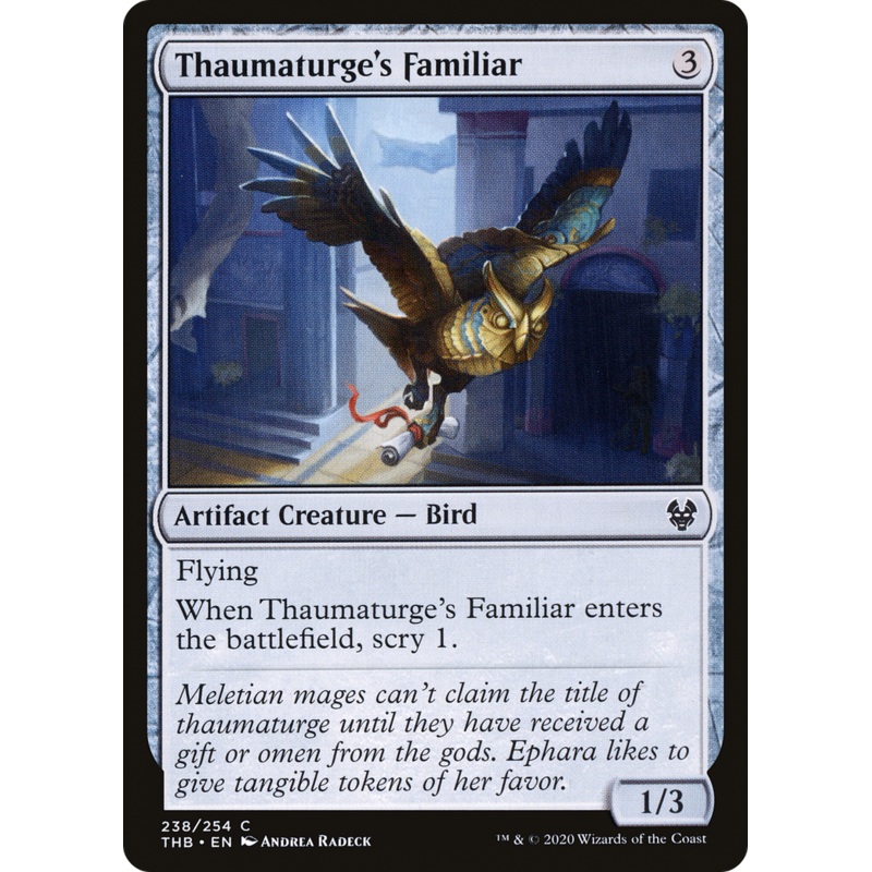 Thaumaturge's Familiar (THB-238) - Theros Beyond Death Foil