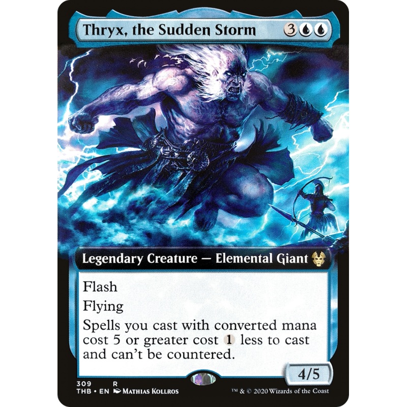 Thryx, the Sudden Storm (THB-309) - Theros Beyond Death: (Extended Art)