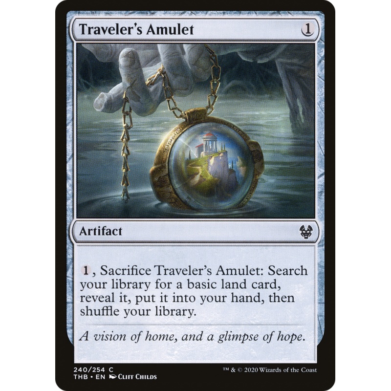 Traveler's Amulet (THB-240) - Theros Beyond Death Foil