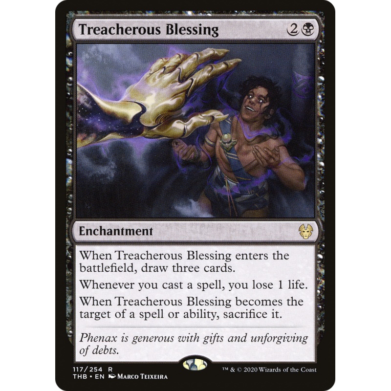 Treacherous Blessing (THB-117) - Theros Beyond Death Foil