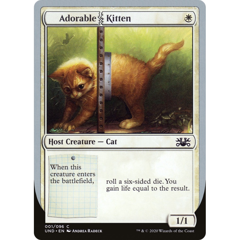 Adorable Kitten (UND-001) - Unsanctioned