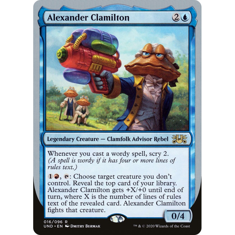 Alexander Clamilton (UND-016) - Unsanctioned