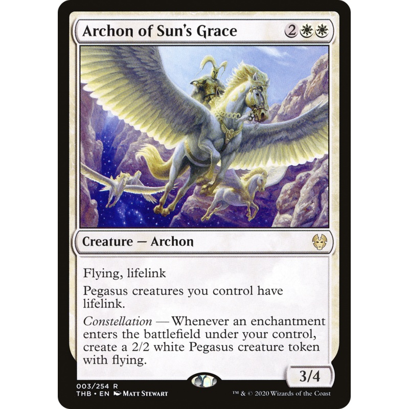 Archon of Sun's Grace (THB-003) - Theros Beyond Death
