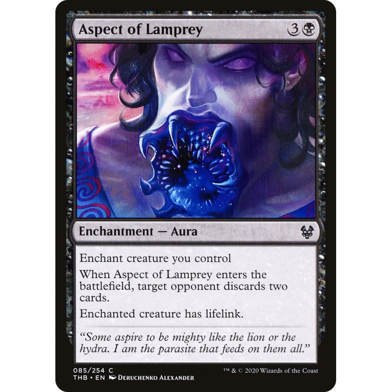 Aspect of Lamprey (THB-085) - Theros Beyond Death Foil