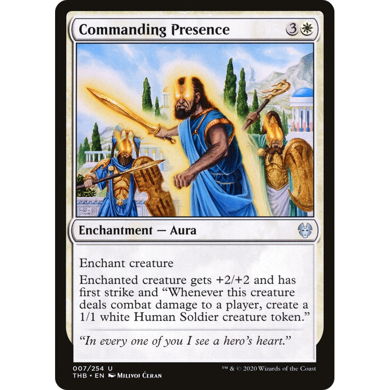 Commanding Presence (THB-007) - Theros Beyond Death