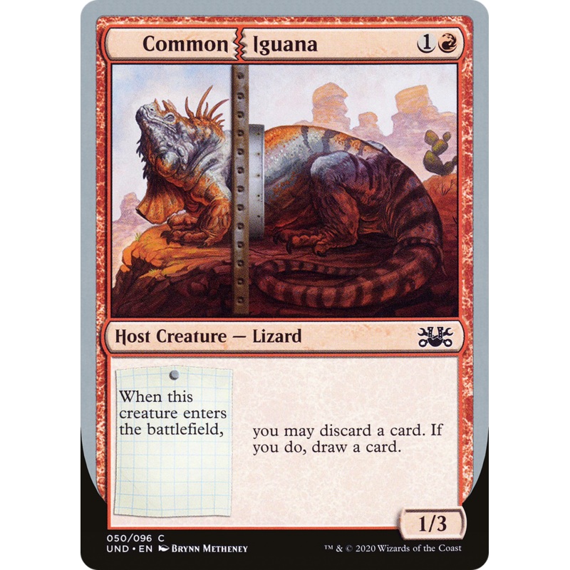 Common Iguana (UND-050) - Unsanctioned