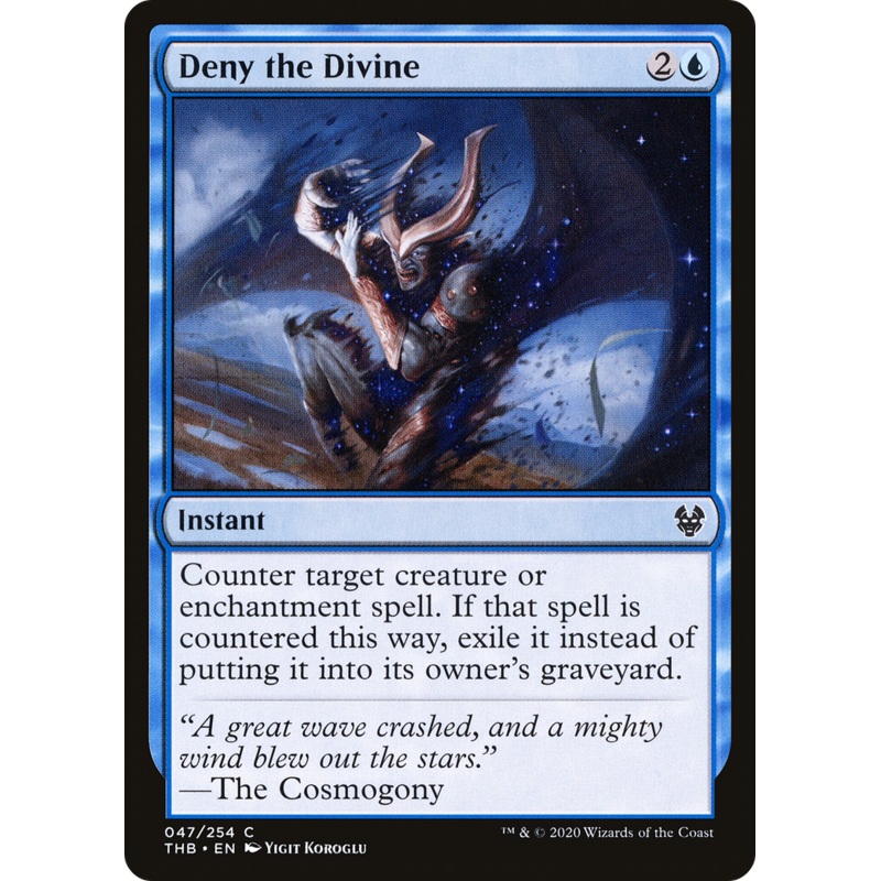 Deny the Divine (THB-047) - Theros Beyond Death