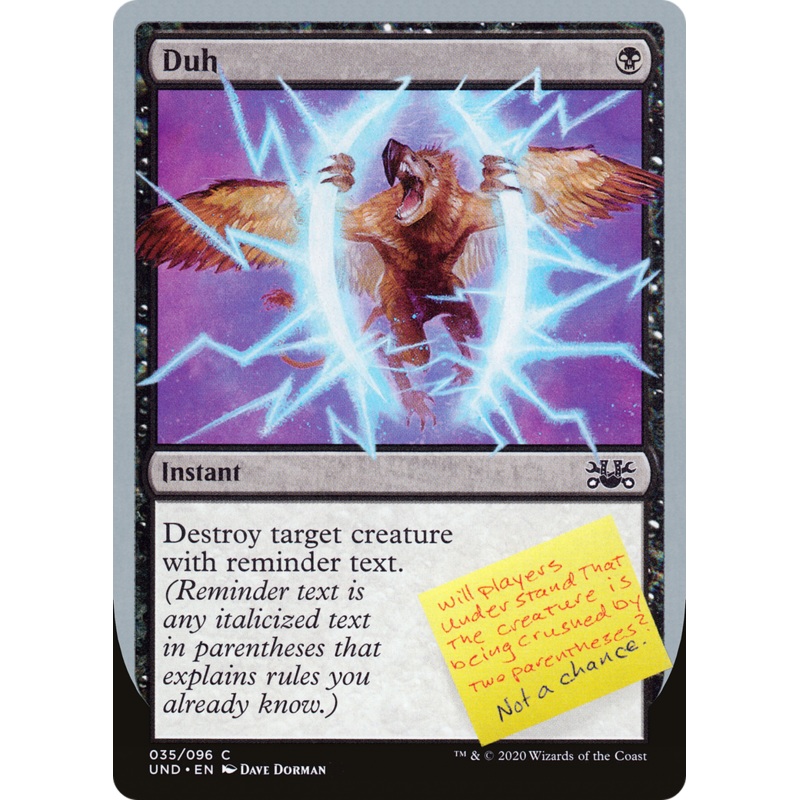Duh (UND-035) - Unsanctioned