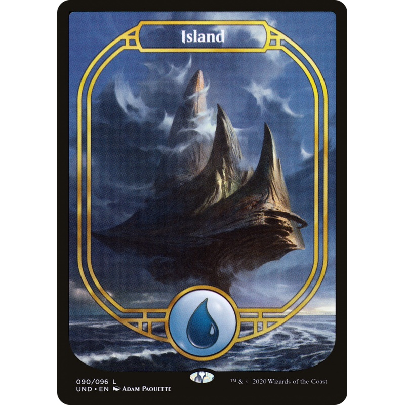 Island (UND-090) - Unsanctioned Foil
