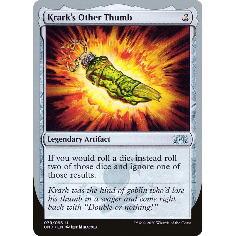 Krark's Other Thumb (UND-079) - Unsanctioned
