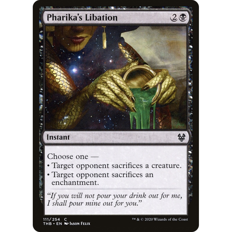 Pharika's Libation (THB-111) - Theros Beyond Death Foil