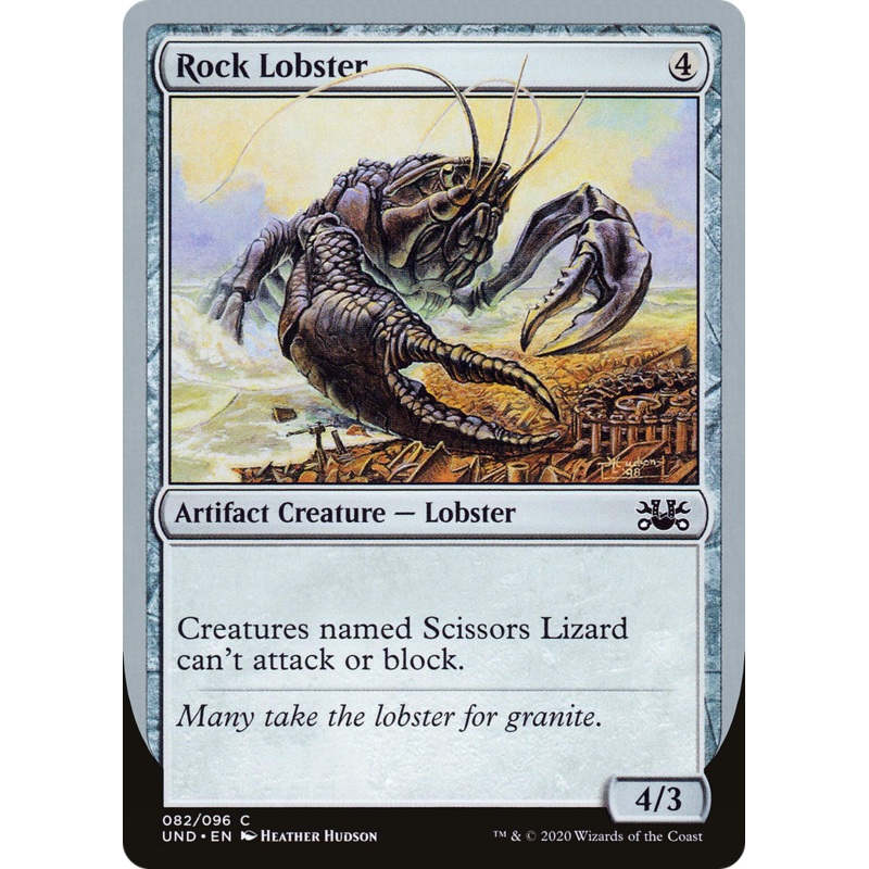 Rock Lobster (UND-082) - Unsanctioned