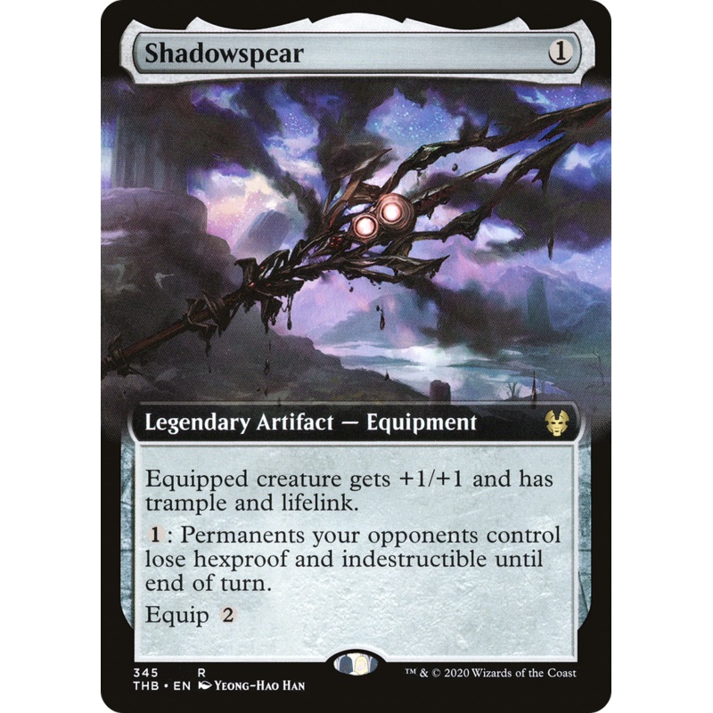 Shadowspear (THB-345) - Theros Beyond Death: (Extended Art) Foil
