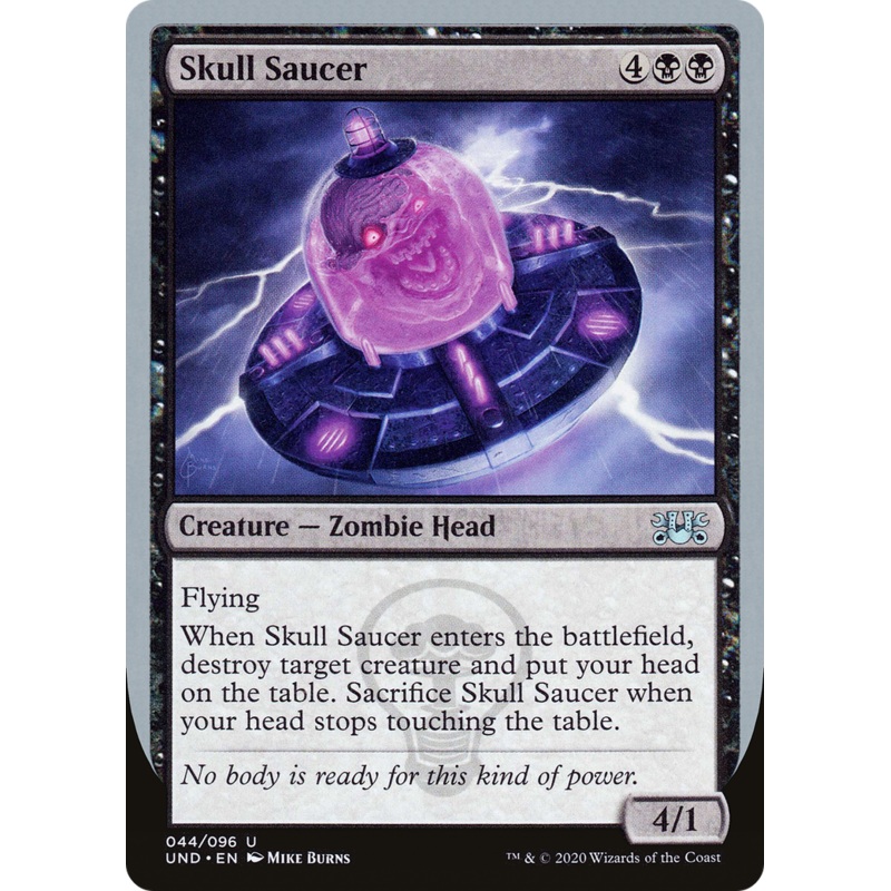 Skull Saucer (UND-044) - Unsanctioned
