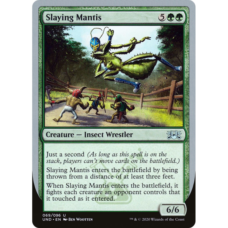Slaying Mantis (UND-069) - Unsanctioned