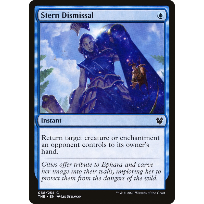 Stern Dismissal (THB-068) - Theros Beyond Death Foil