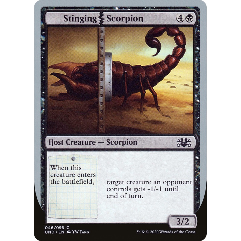 Stinging Scorpion (UND-046) - Unsanctioned