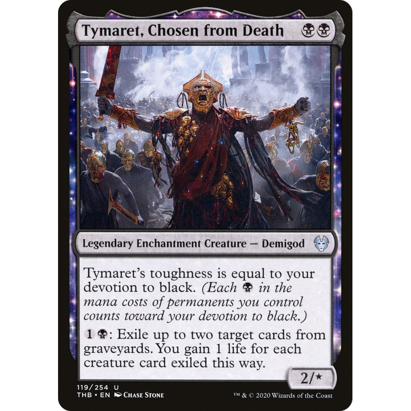 Tymaret, Chosen from Death (THB-119) - Theros Beyond Death: (enchantment)