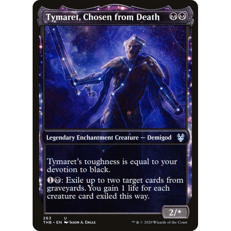 Tymaret, Chosen from Death (THB-263) - Theros Beyond Death: (enchantment, Showcase)