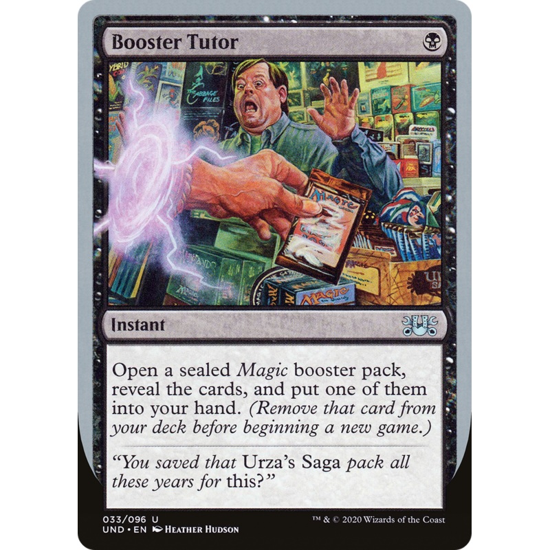 Booster Tutor (UND-033) - Unsanctioned