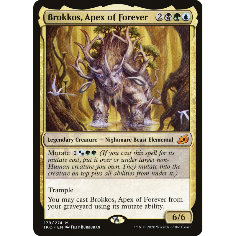 Brokkos, Apex of Forever (IKO-179) - Ikoria: Lair of Behemoths