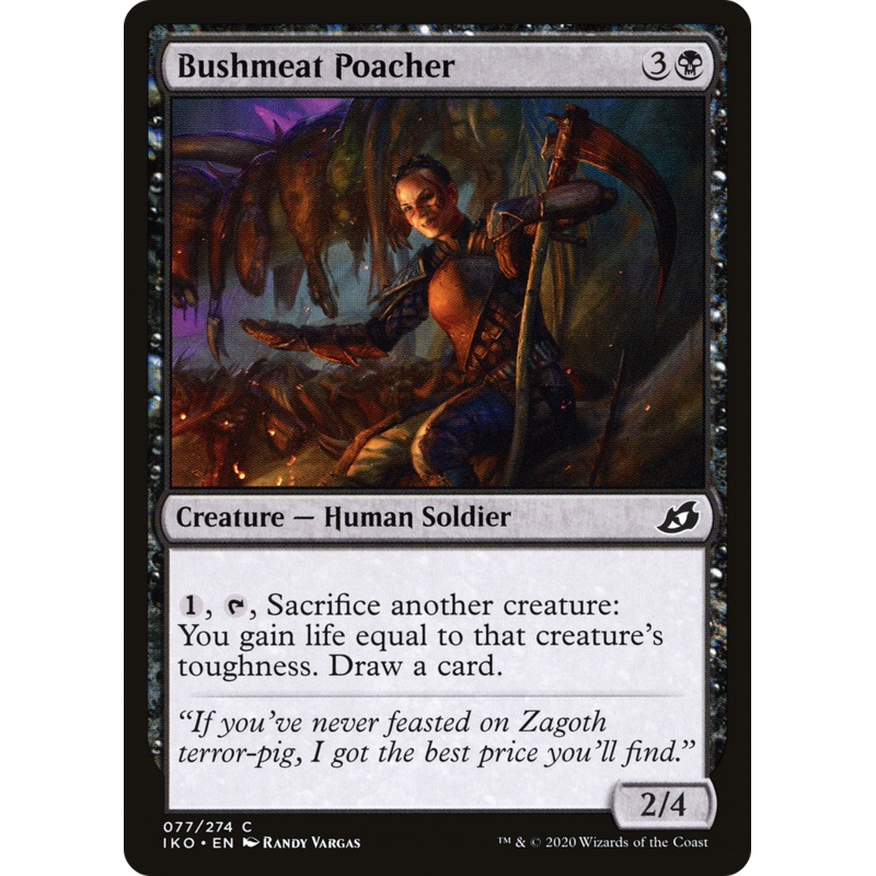 Bushmeat Poacher (IKO-077) - Ikoria: Lair of Behemoths