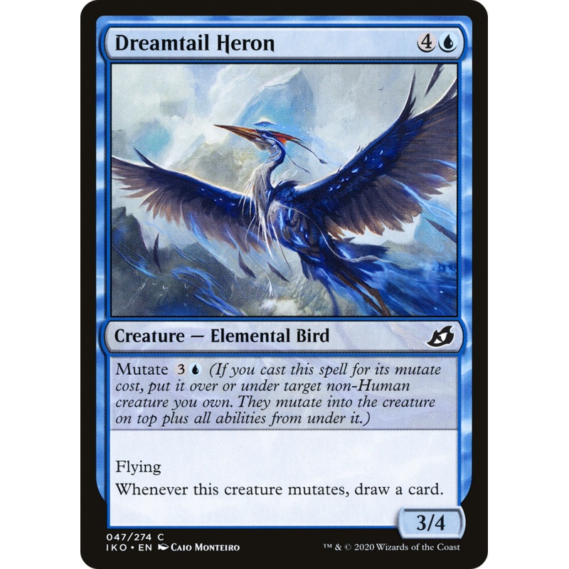 Dreamtail Heron (IKO-047) - Ikoria: Lair of Behemoths