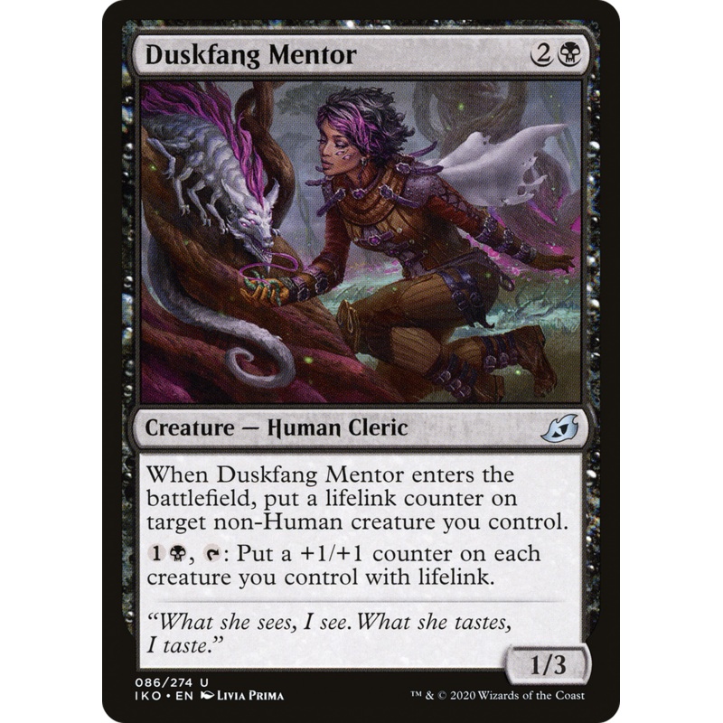 Duskfang Mentor (IKO-086) - Ikoria: Lair of Behemoths