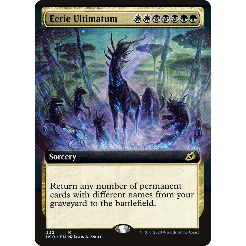 Eerie Ultimatum (IKO-332) - Ikoria: Lair of Behemoths: (Extended Art)