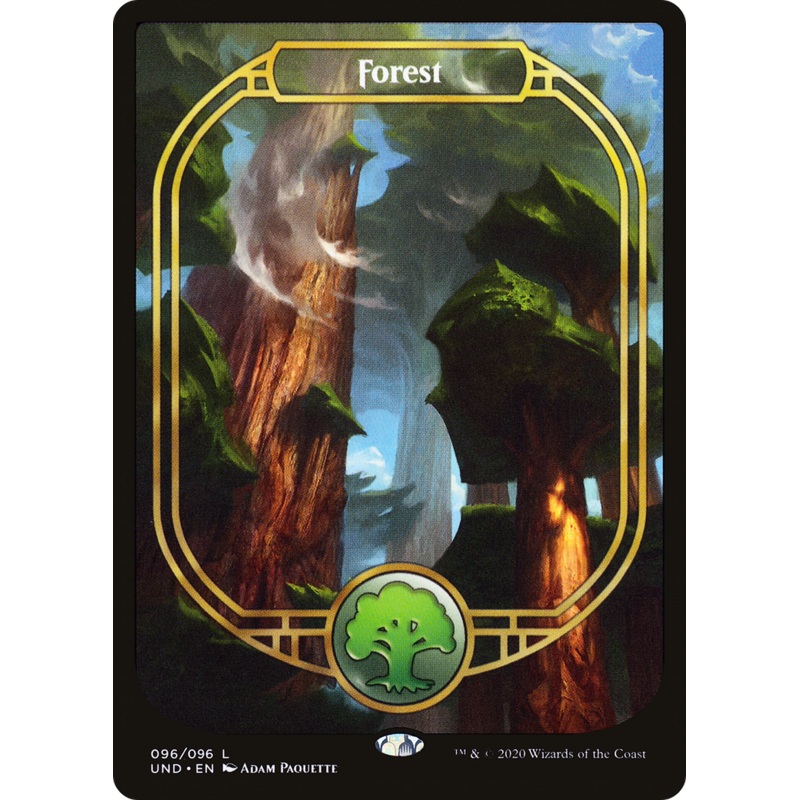 Forest (UND-096) - Unsanctioned Foil