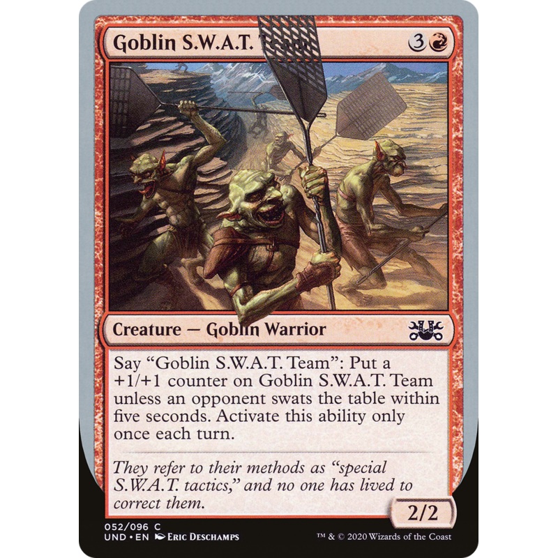 Goblin S.W.A.T. Team (UND-052) - Unsanctioned