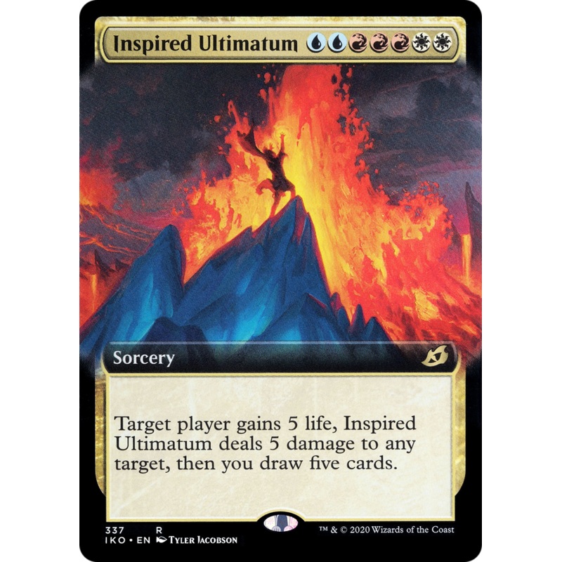 Inspired Ultimatum (IKO-337) - Ikoria: Lair of Behemoths: (Extended Art)