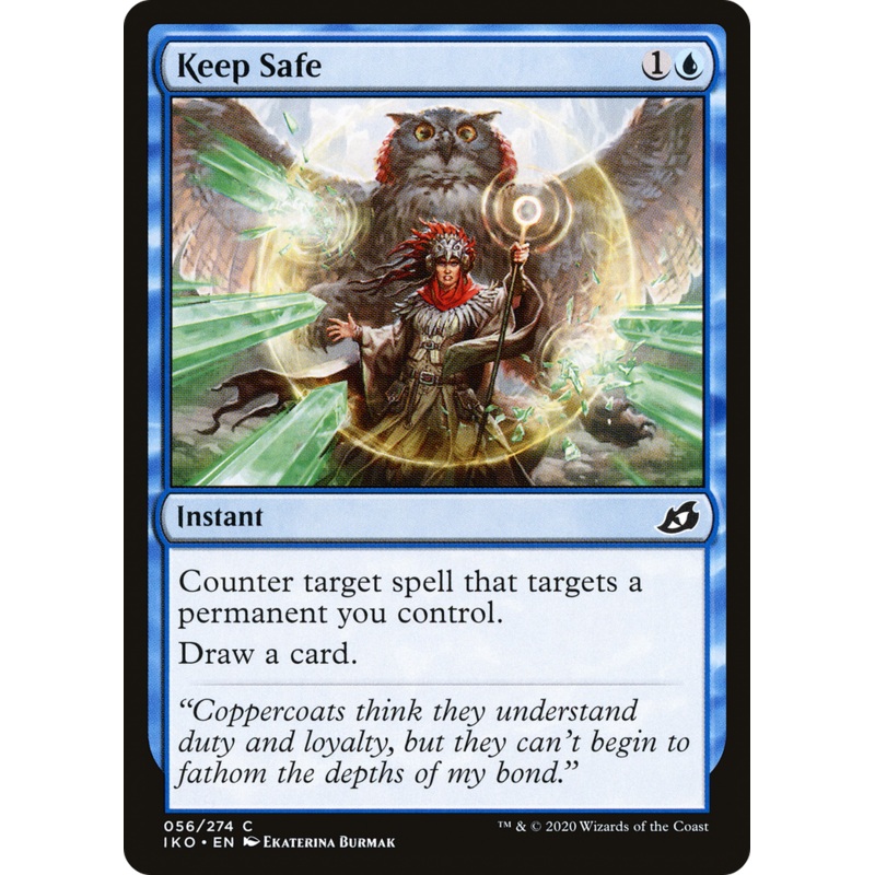 Keep Safe (IKO-056) - Ikoria: Lair of Behemoths Foil