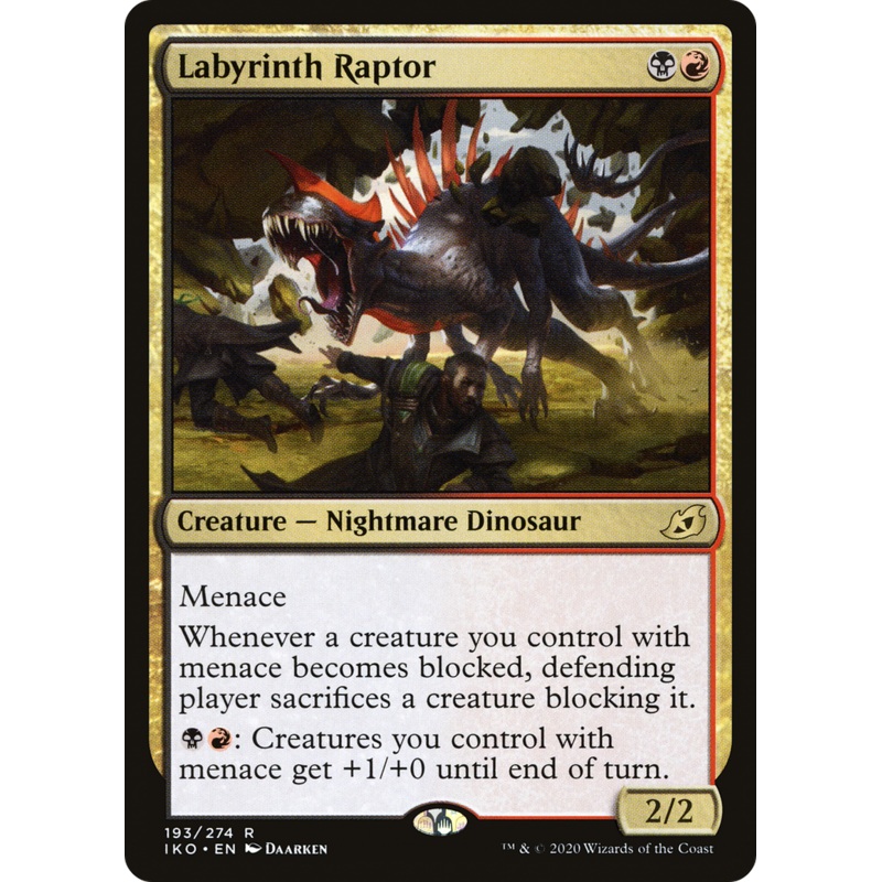 Labyrinth Raptor (IKO-193) - Ikoria: Lair of Behemoths