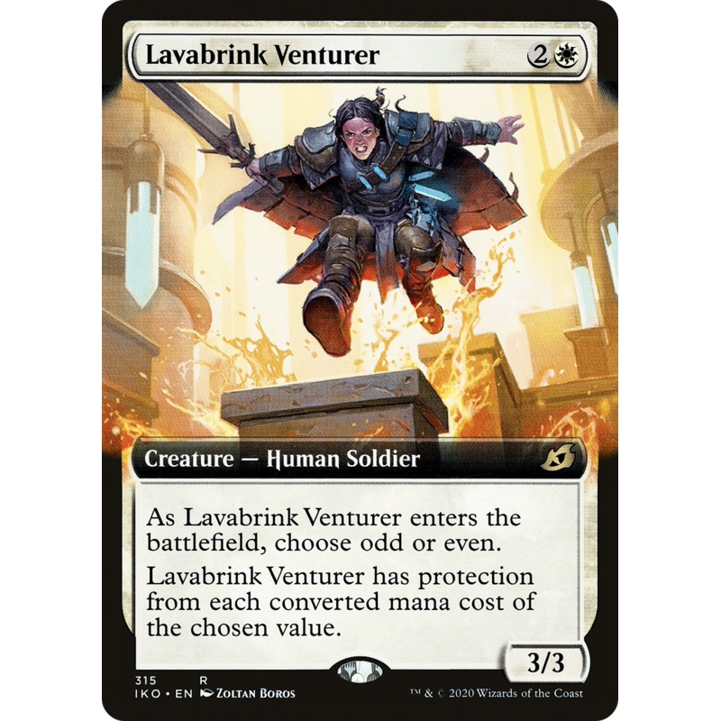 Lavabrink Venturer (IKO-315) - Ikoria: Lair of Behemoths: (Extended Art)