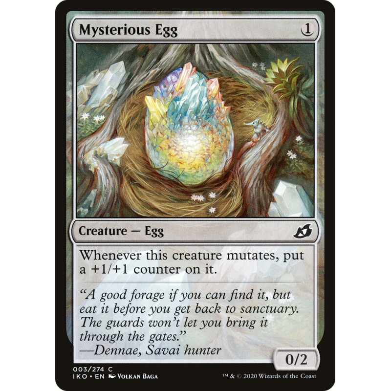Mysterious Egg (IKO-003) - Ikoria: Lair of Behemoths