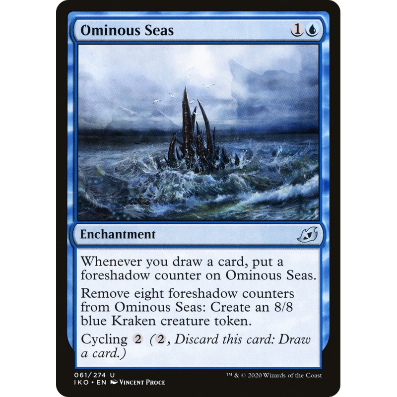 Ominous Seas (IKO-061) - Ikoria: Lair of Behemoths Foil