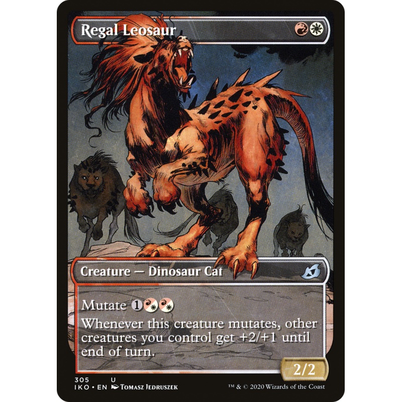 Regal Leosaur (IKO-305) - Ikoria: Lair of Behemoths: (Showcase)